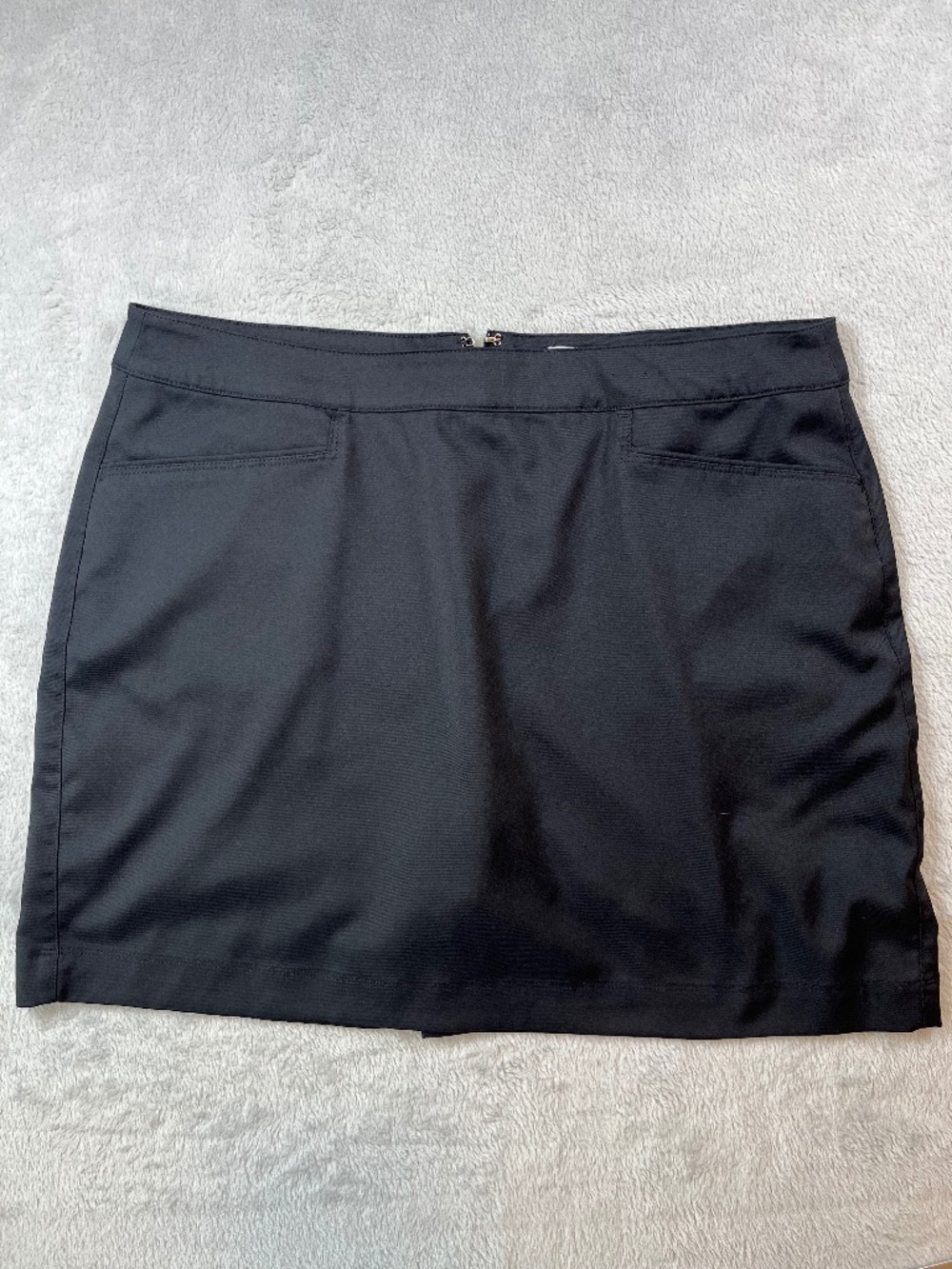 Grand Slam Black Skort Golf Pickleball Sporty Classic Tailored Activewear